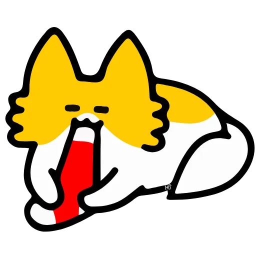 😹 Стикер «Animated Dog» для Telegram