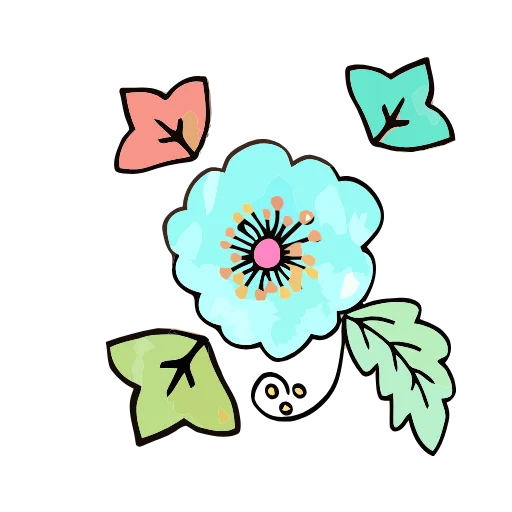 😍 Стикер «Animated Flowers» для Telegram