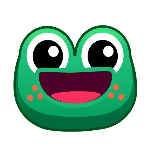 Стикерпак Frogs для Telegram