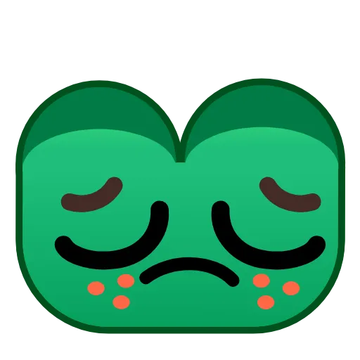 😔 Стикер «Frogs» для Telegram