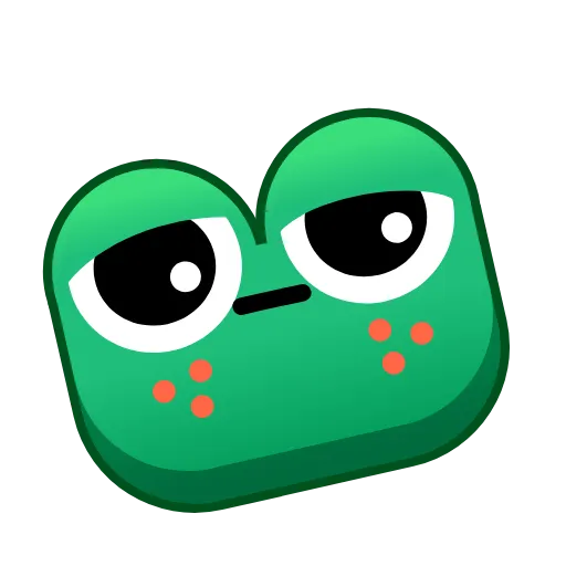😑 Стикер «Frogs» для Telegram