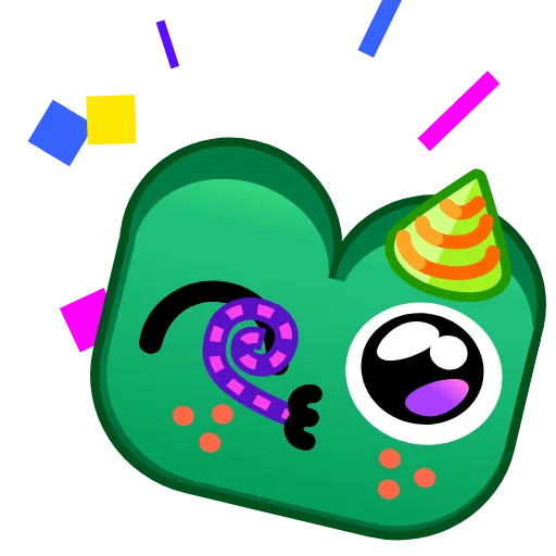 🥳 Стикер «Frogs» для Telegram
