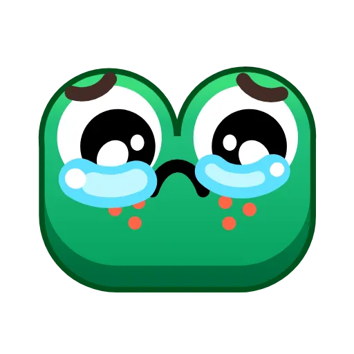 😢 Стикер «Frogs» для Telegram