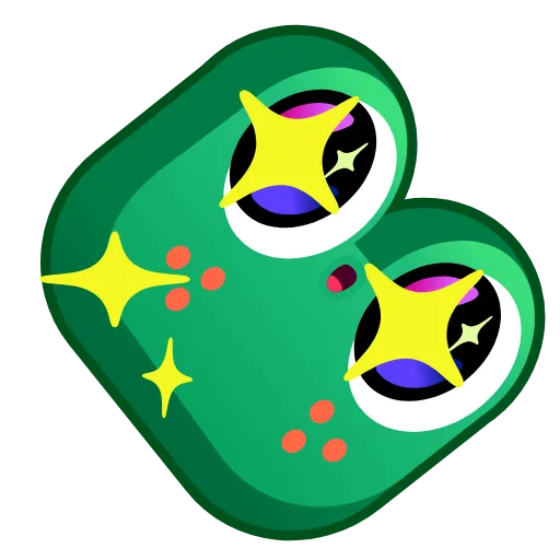 🤩 Стикер «Frogs» для Telegram