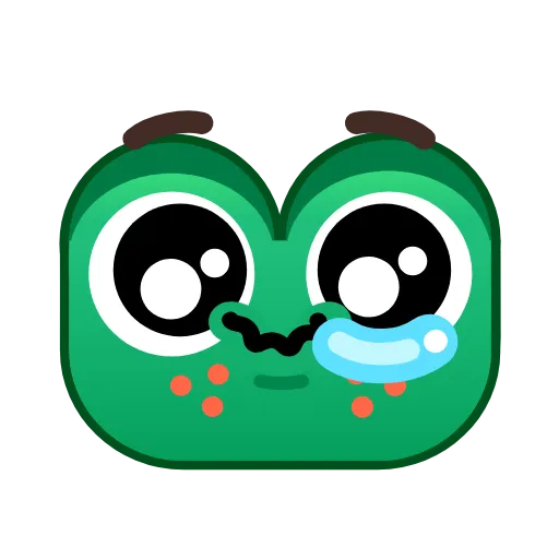 🥲 Стикер «Frogs» для Telegram