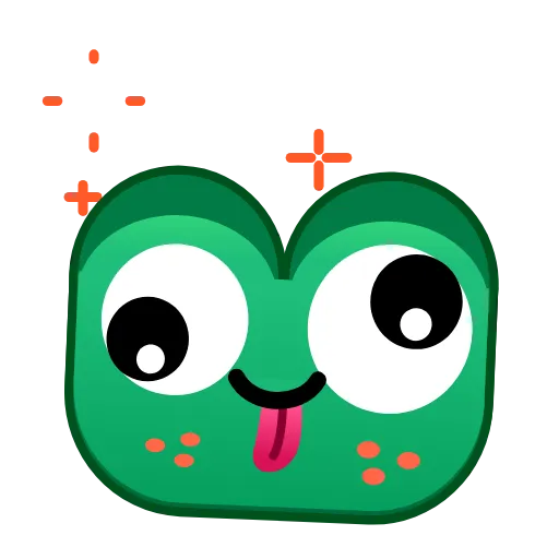 🤪 Стикер «Frogs» для Telegram