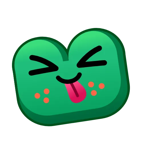 😝 Стикер «Frogs» для Telegram
