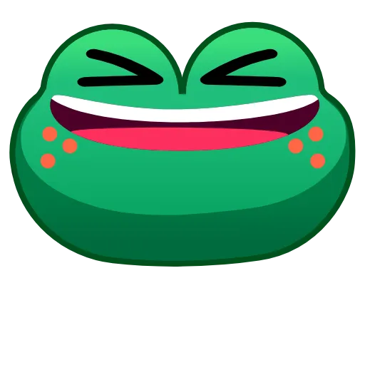 😆 Стикер «Frogs» для Telegram