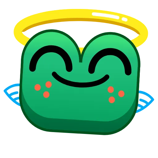 😇 Стикер «Frogs» для Telegram