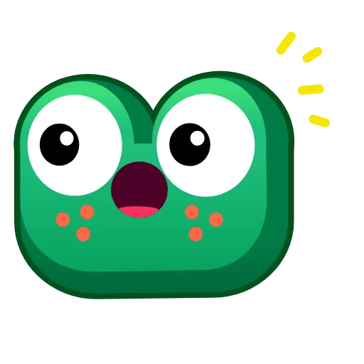 😮 Стикер «Frogs» для Telegram
