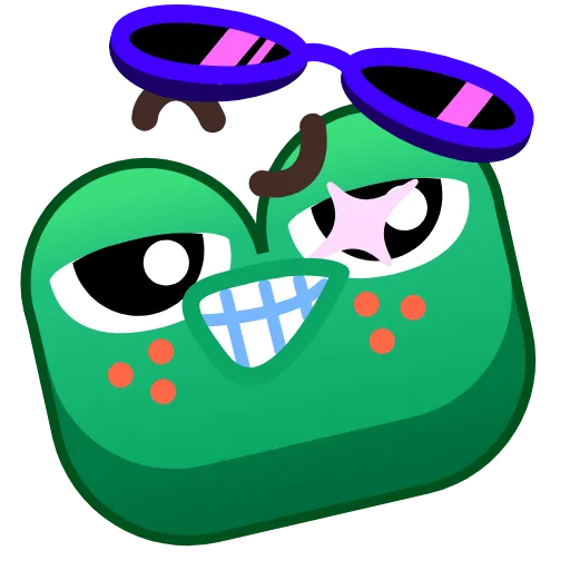 😎 Стикер «Frogs» для Telegram