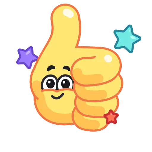 👍 Стикер «Funny Hands» для Telegram