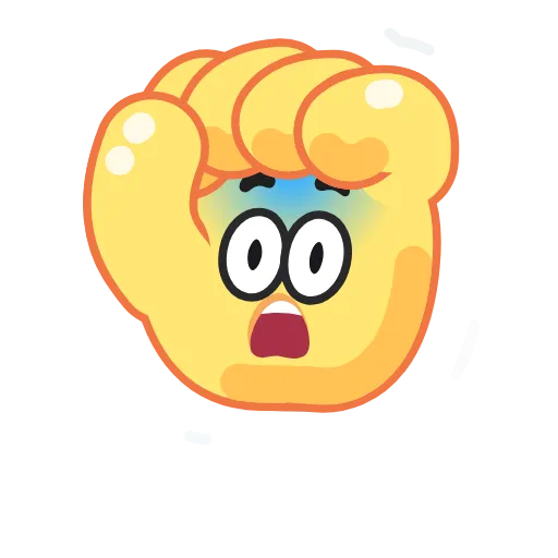😨 Стикер «Funny Hands» для Telegram