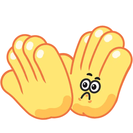 👏 Стикер «Funny Hands» для Telegram