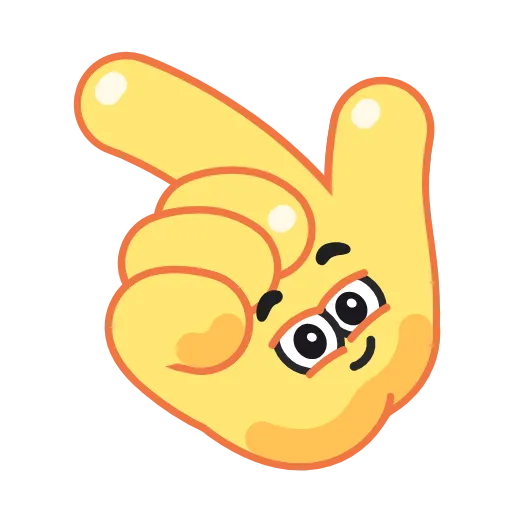 😏 Стикер «Funny Hands» для Telegram