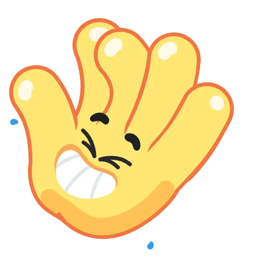 Стикерпак Funny Hands для Telegram