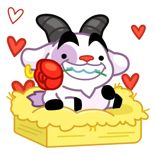 🥰 Стикер «Козел» для Telegram