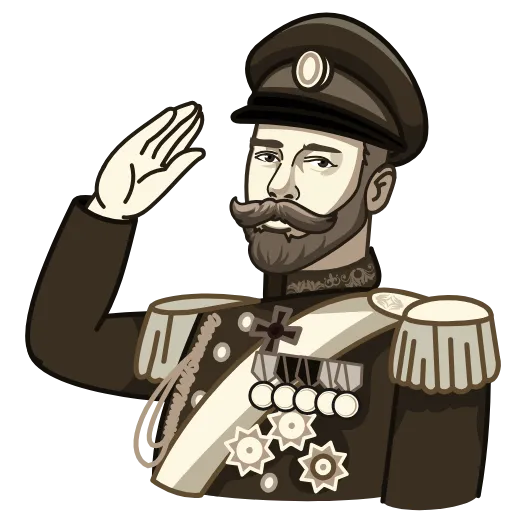 🫡 Стикер «Великие русские люди» для Telegram
