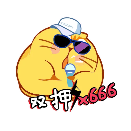 😸 Стикер «Animated Happy Kitty» для Telegram