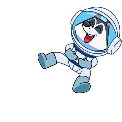 😂 Стикер «Космопес» для Telegram