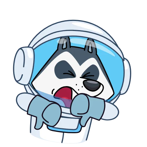 👎 Стикер «Космопес» для Telegram