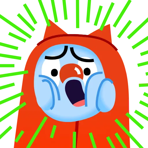 😱 Стикер «Котище» для Telegram
