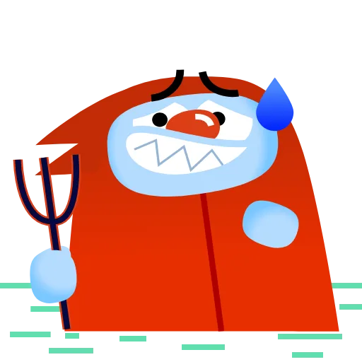 😰 Стикер «Котище» для Telegram