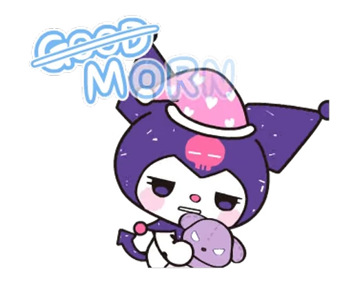 ⭐ Стикер «Animated Kuromi» для Telegram