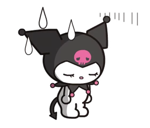 😓 Стикер «Animated Kuromi» для Telegram