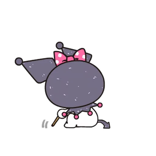 ⭐ Стикер «Animated Kuromi» для Telegram