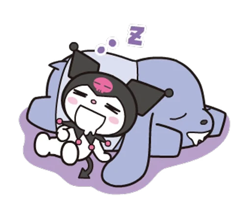 😴 Стикер «Animated Kuromi» для Telegram