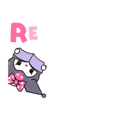 😯 Стикер «Animated Kuromi» для Telegram