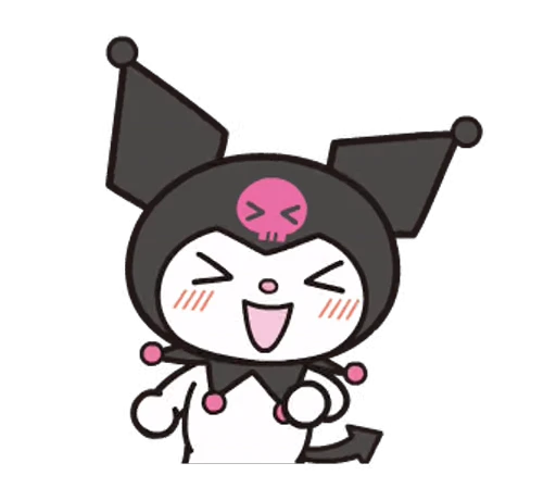 😂 Стикер «Animated Kuromi» для Telegram