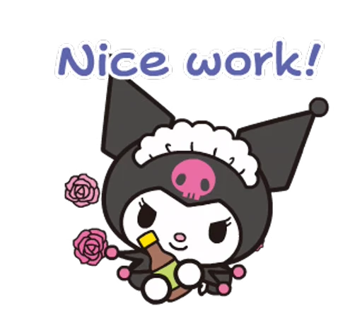 ⭐ Стикер «Animated Kuromi» для Telegram