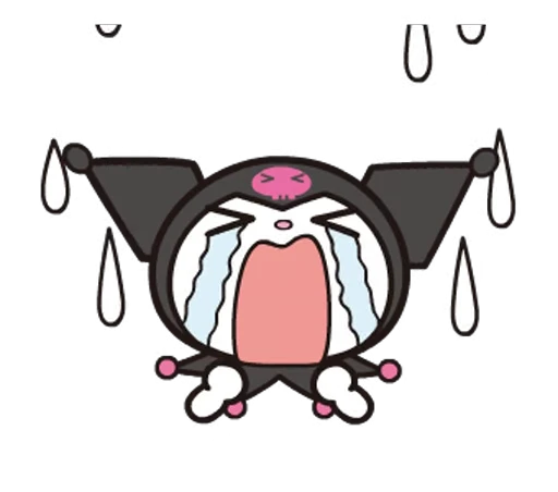 😢 Стикер «Animated Kuromi» для Telegram