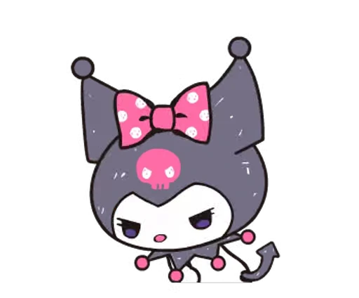 😡 Стикер «Animated Kuromi» для Telegram