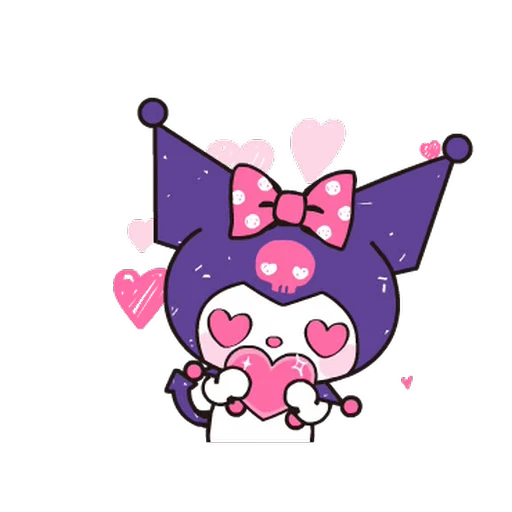 ⭐ Стикер «Animated Kuromi» для Telegram