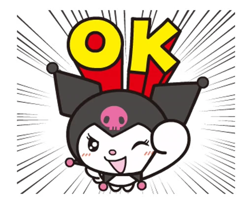 👌 Стикер «Animated Kuromi» для Telegram