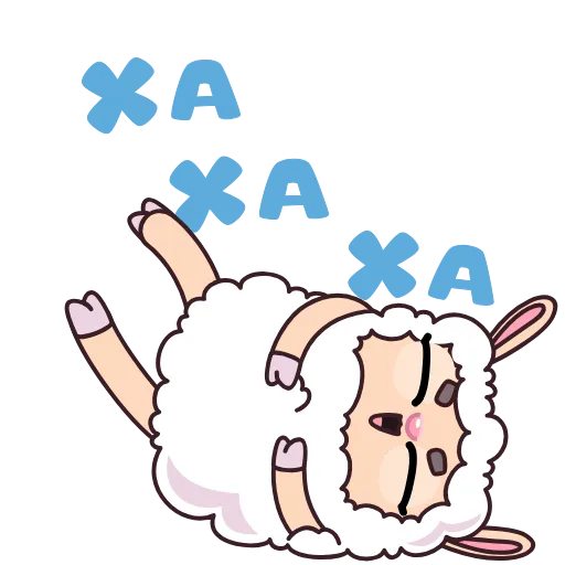 😂 Стикер «Овечка» для Telegram