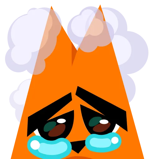 🥺 Стикер «Лисец» для Telegram