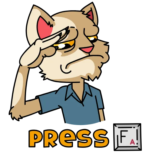 🫡 Стикер «MDK Мудакотик» для Telegram