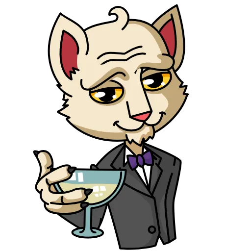 🥂 Стикер «MDK Мудакотик» для Telegram