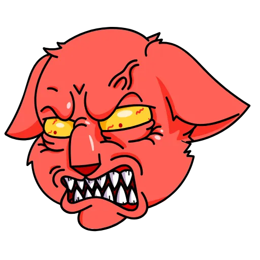 😡 Стикер «MDK Мудакотик» для Telegram