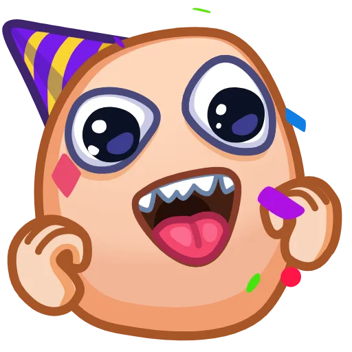 🥳 Стикер «Memes Smiles» для Telegram