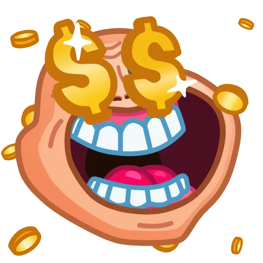 🤑 Стикер «Memes Smiles» для Telegram