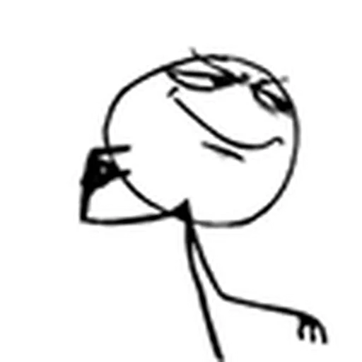 🥴 Стикер «MEME faces» для Telegram