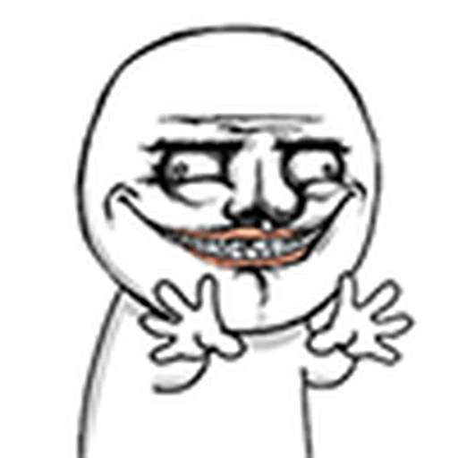 🥴 Стикер «MEME faces» для Telegram