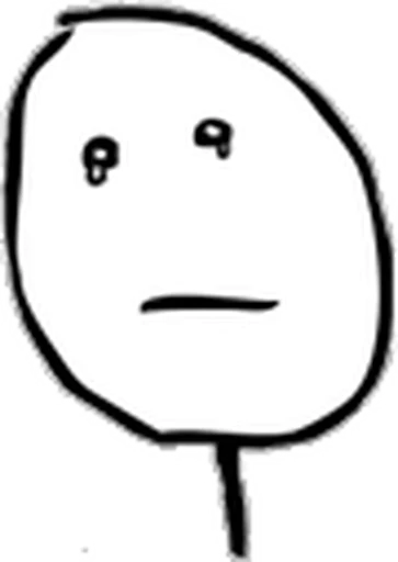 🥴 Стикер «MEME faces» для Telegram