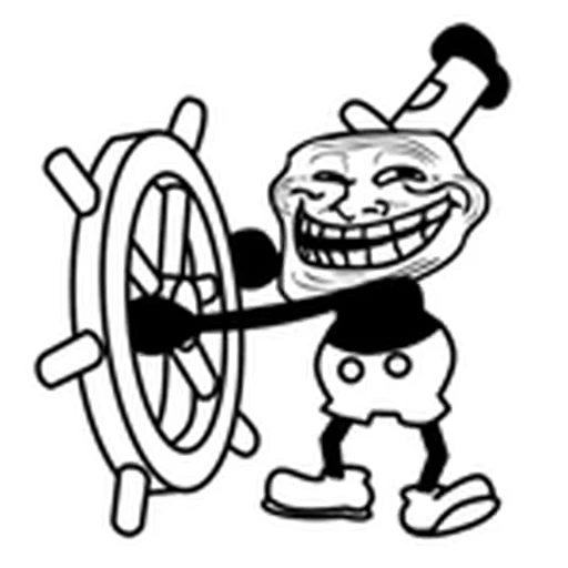 🥴 Стикер «MEME faces» для Telegram