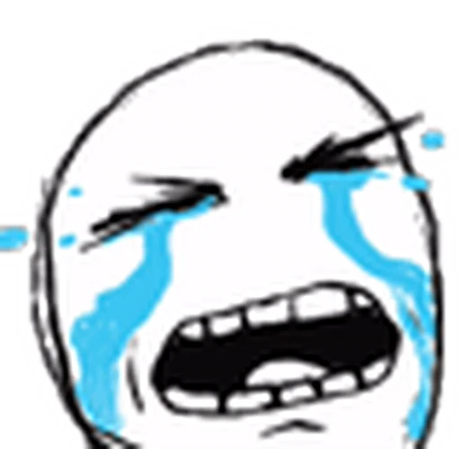 🥴 Стикер «MEME faces» для Telegram